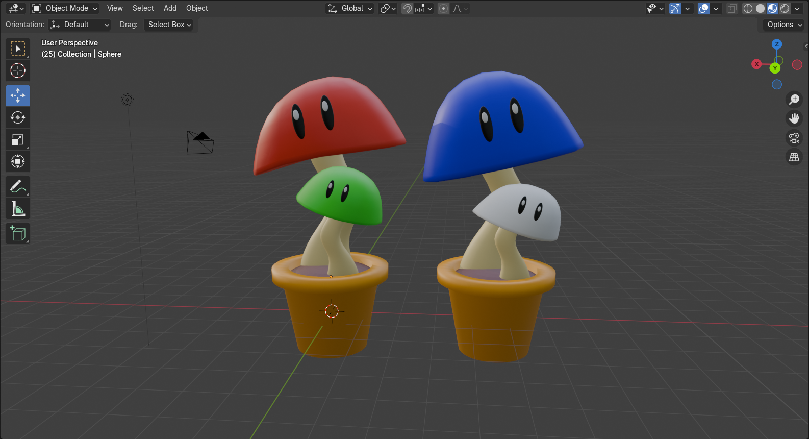 Mushroom Plant Models
